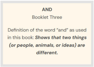 And - third definition