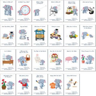 Ollie the Elephant - booklets of part 1