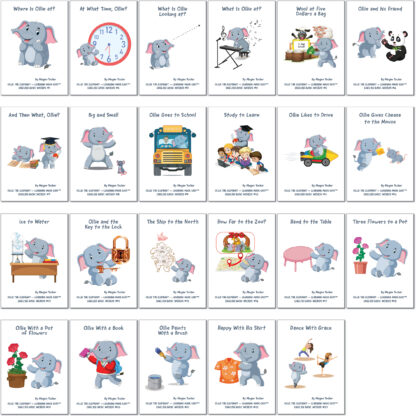 Ollie the Elephant - booklets of part 1